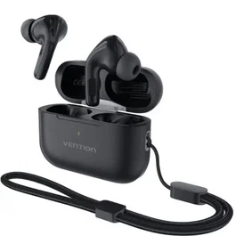 Vention Auriculares Bluetooth Echo Lite E11 Pro con Estuche de Carga, Autonomía, Negros